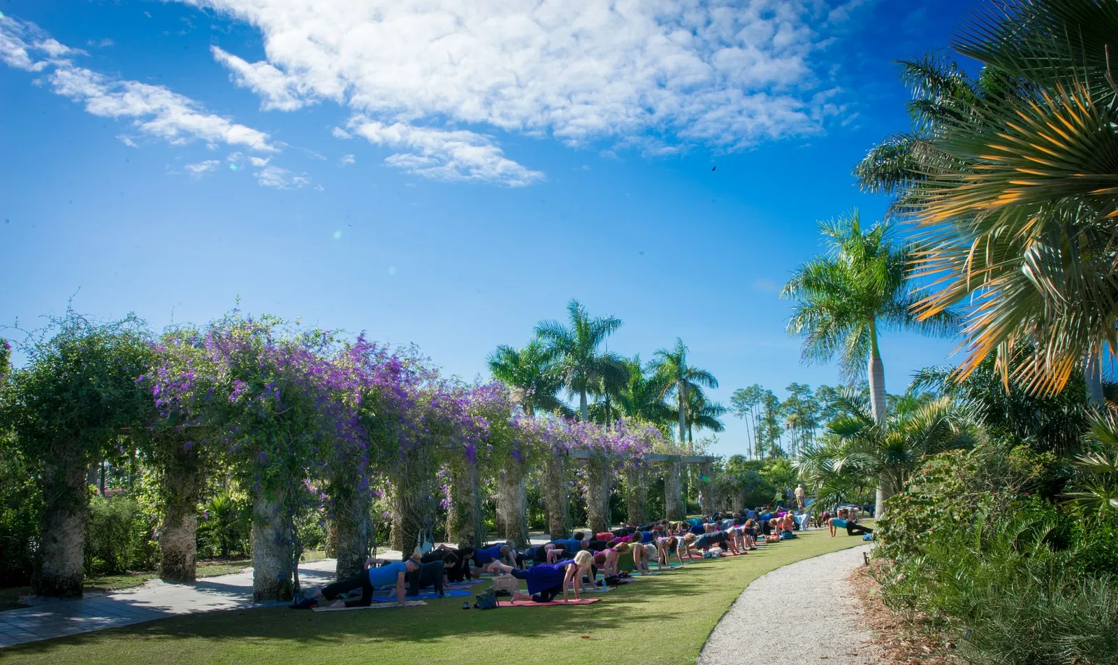 Jardín botánico de Naples