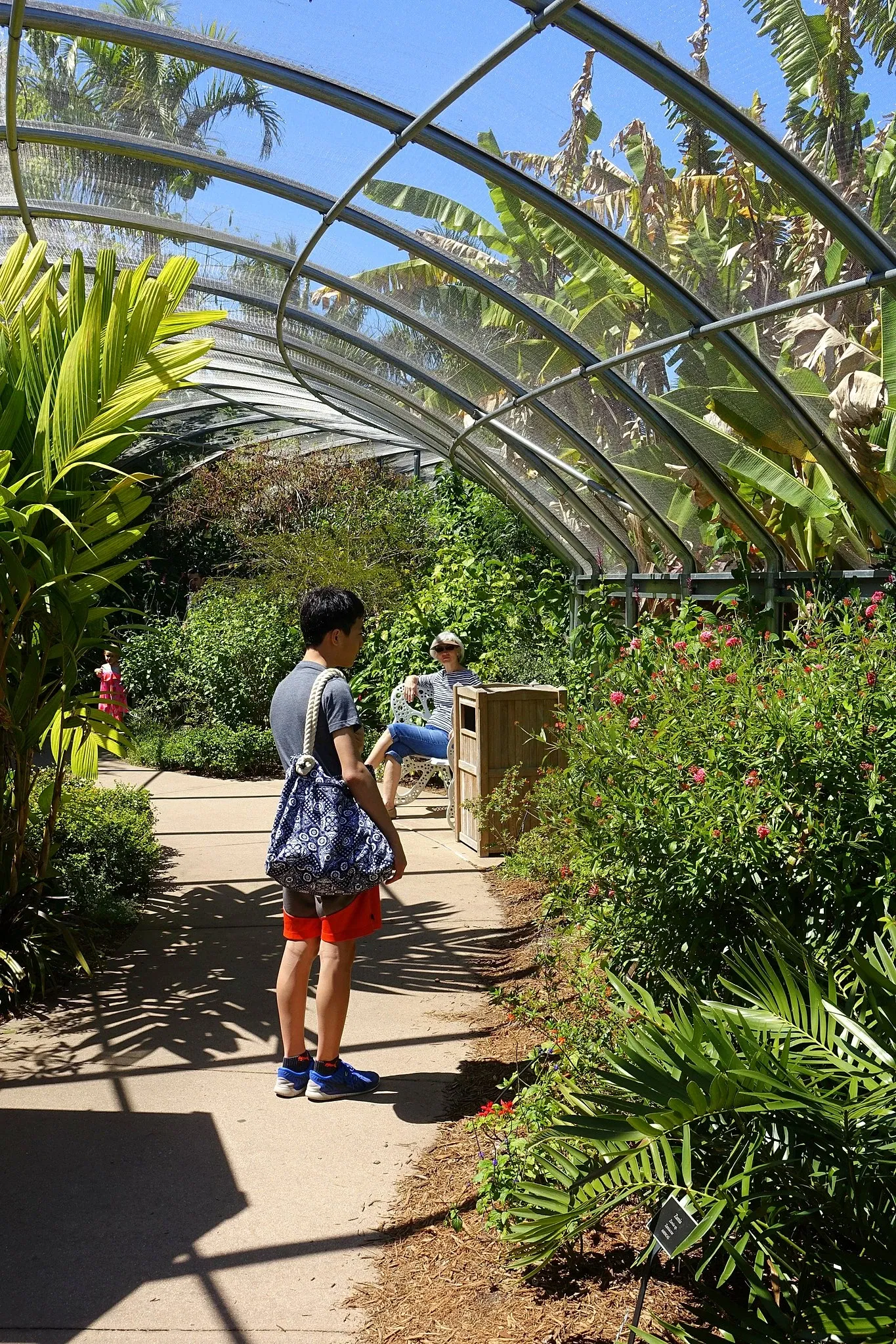 Jardín botánico de Naples