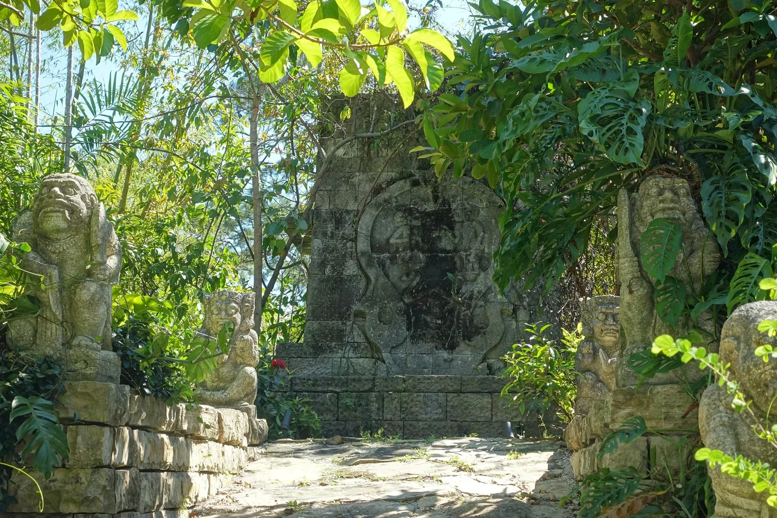 Jardín botánico de Naples