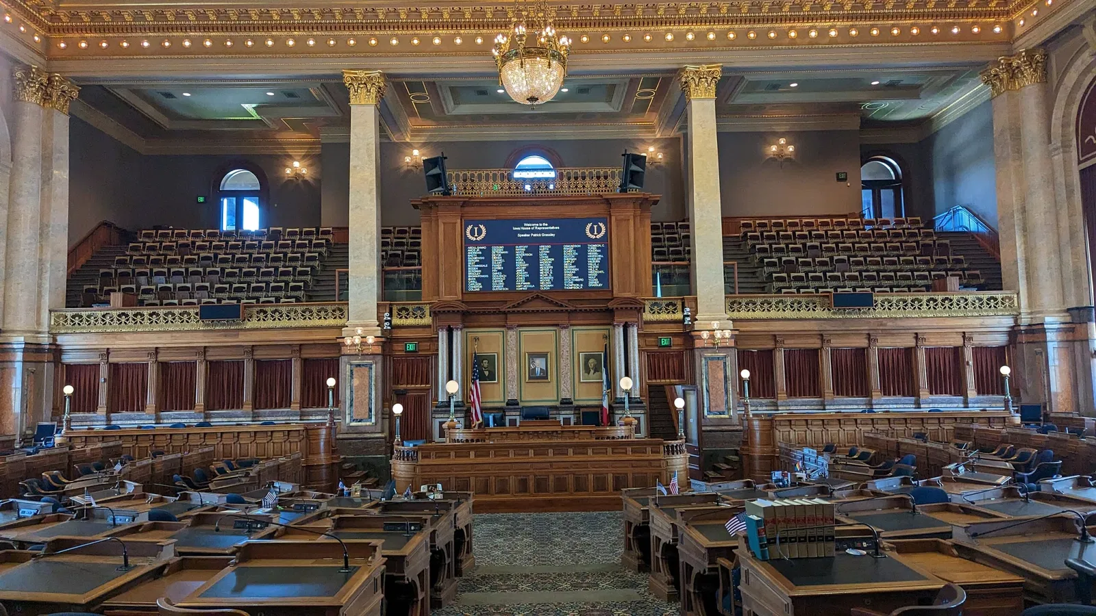 Capitolio del Estado de Iowa