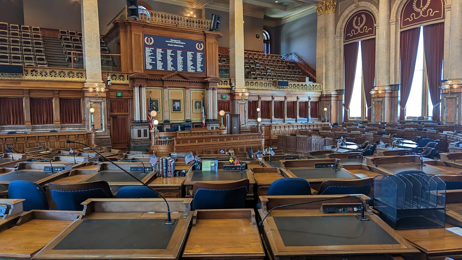 Capitolio del Estado de Iowa