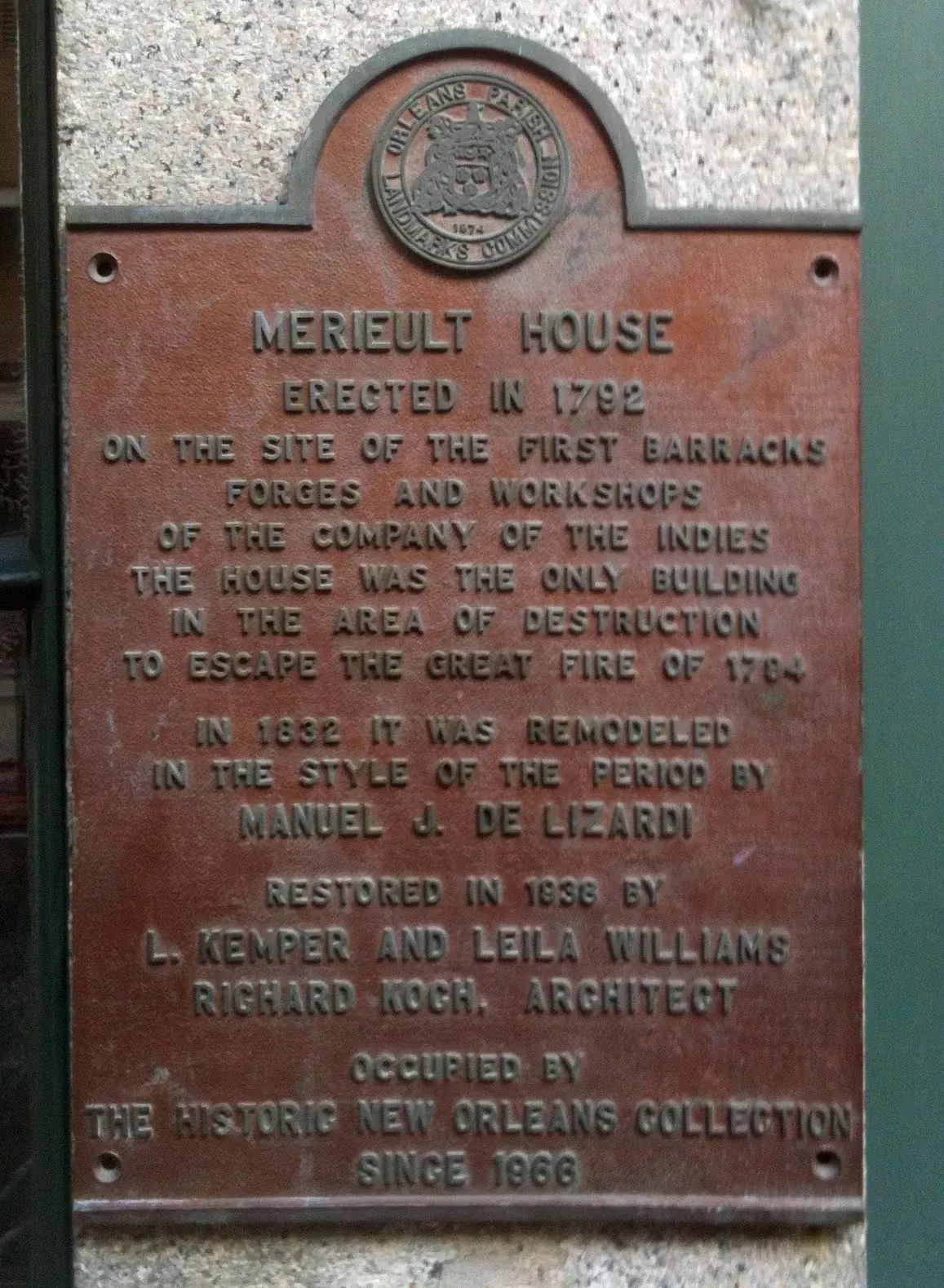 The Historic New Orleans Collection - Williams Research Center