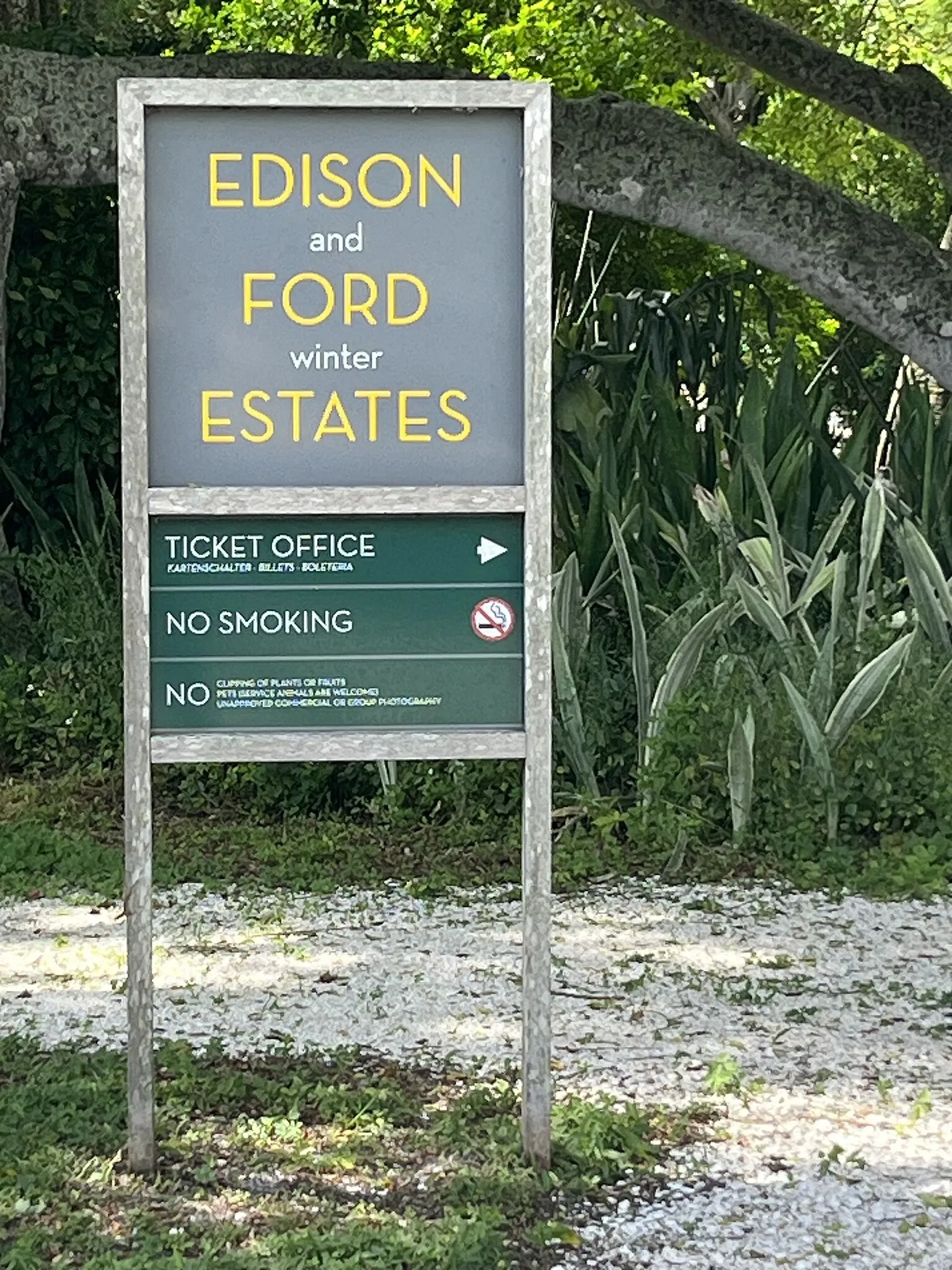 Fincas de Invierno de Edison y Ford