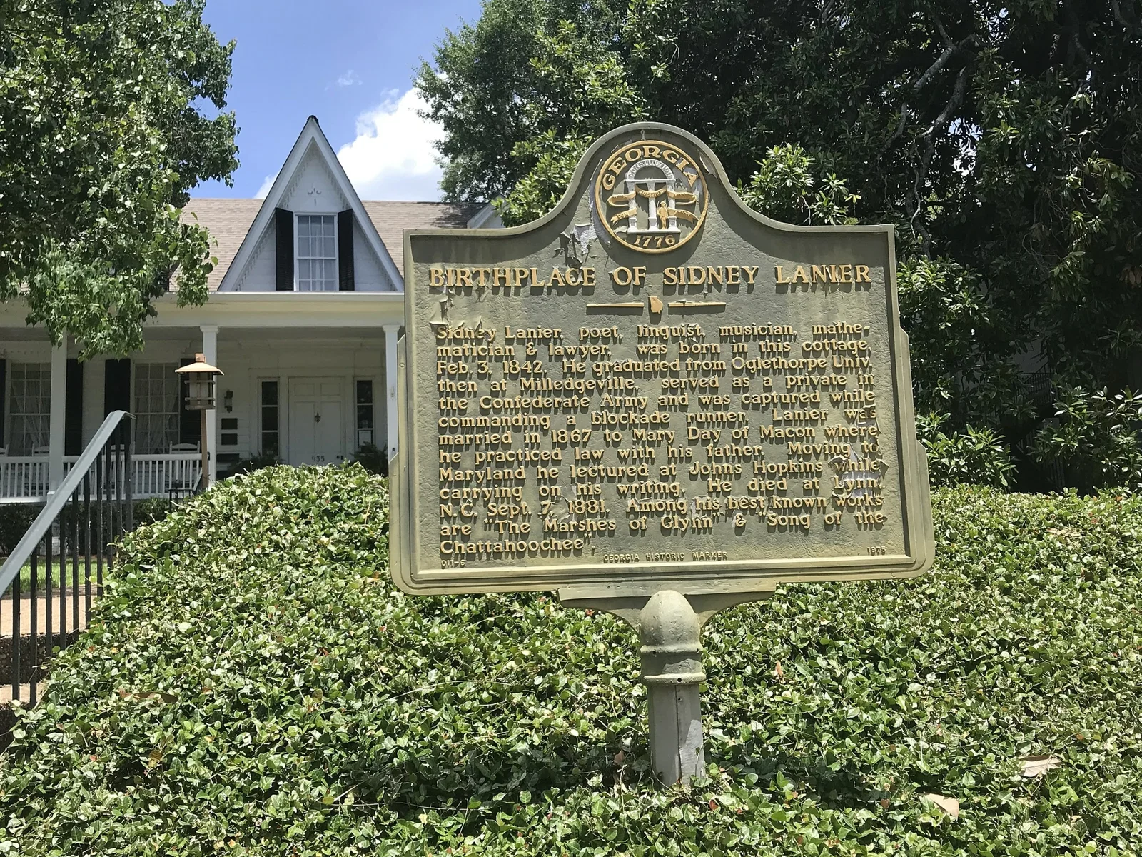 Sidney Lanier Cottage