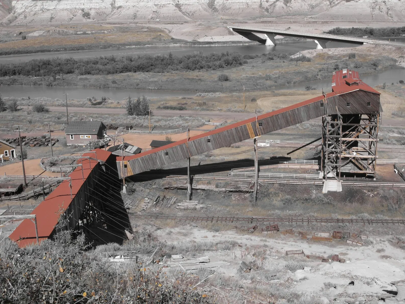 Mine de charbon Atlas