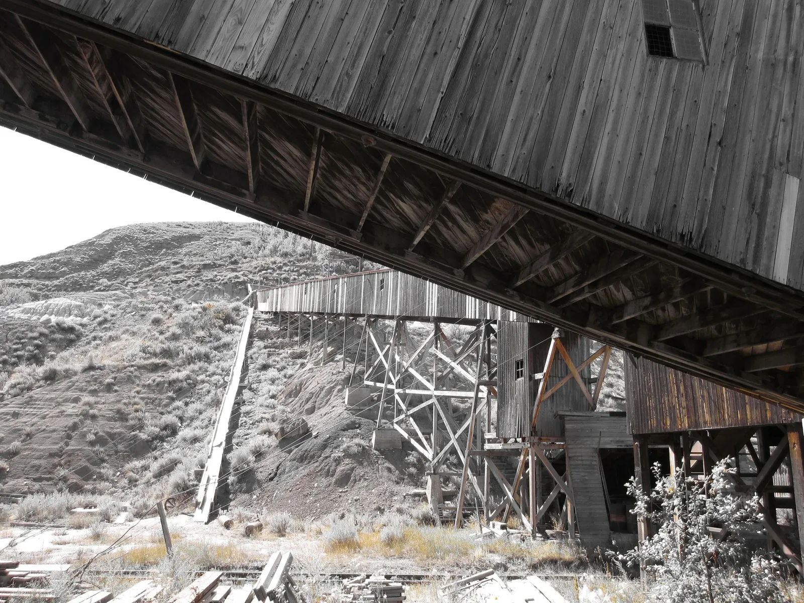 Mine de charbon Atlas