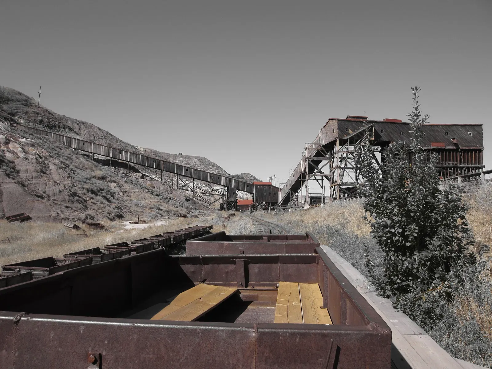 Mine de charbon Atlas