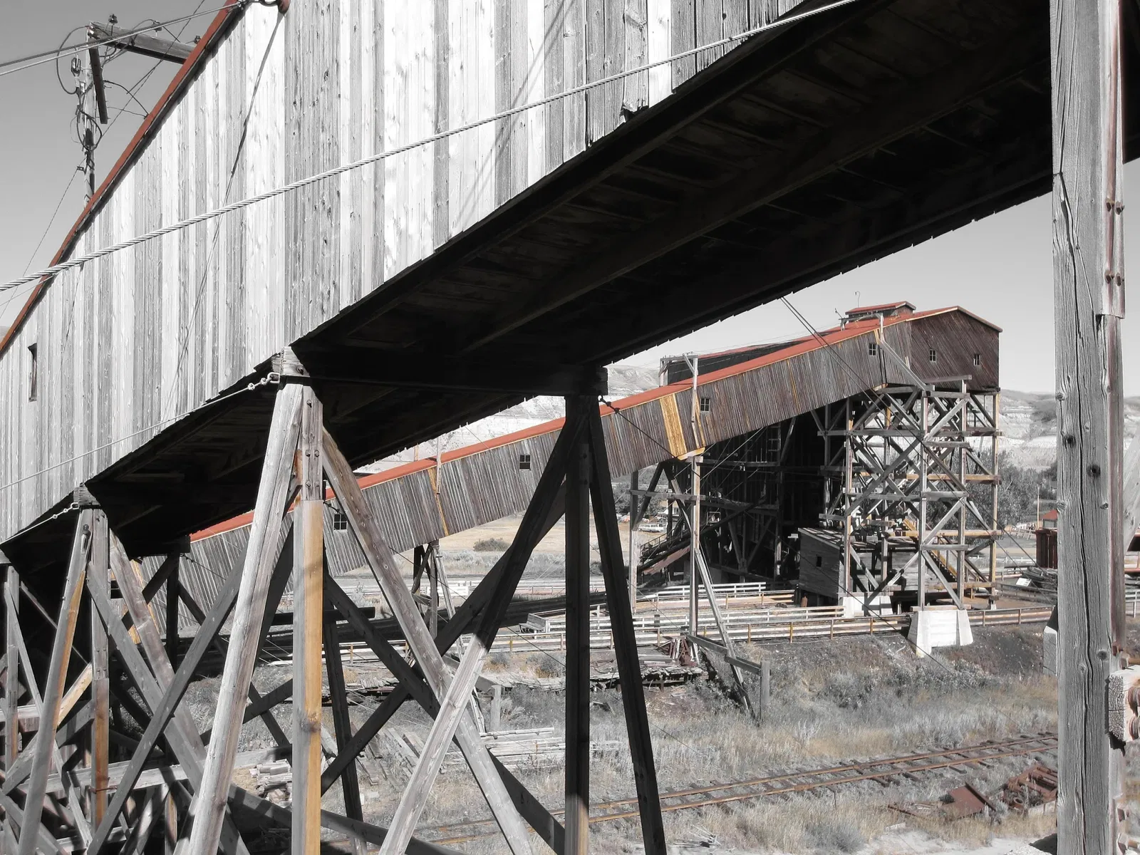 Mine de charbon Atlas