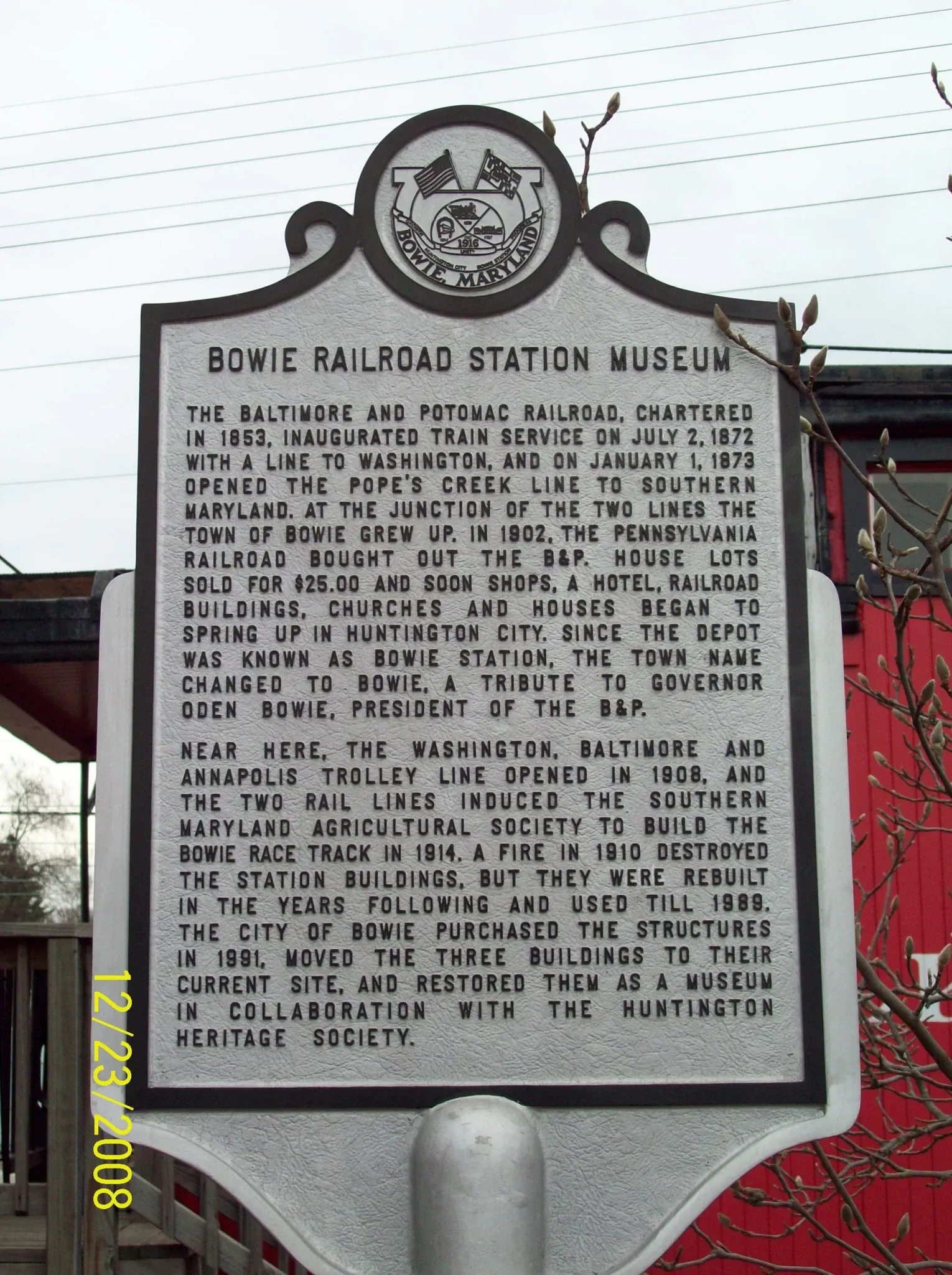 Bowie Railroad Museum