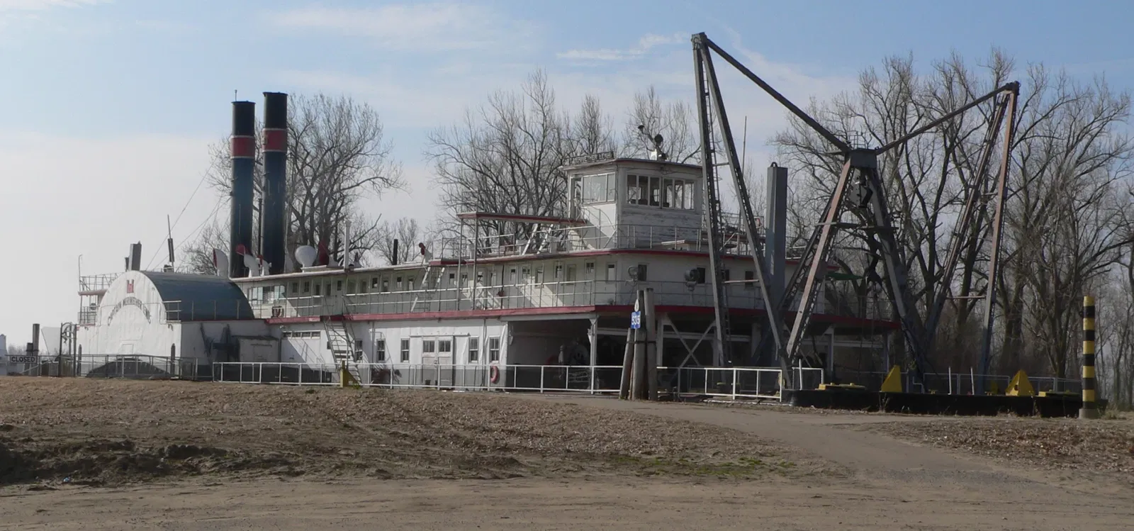 Meriwether Lewis Dredge Museum of Missouri River History