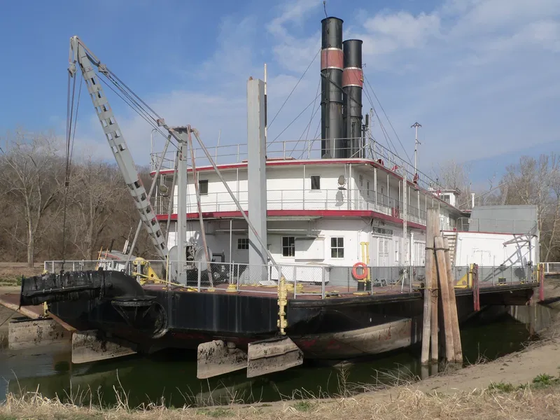 Jane Meriwether Rivers Meriwether Lewis Dredge Museum of Missouri River History (Brownville ...