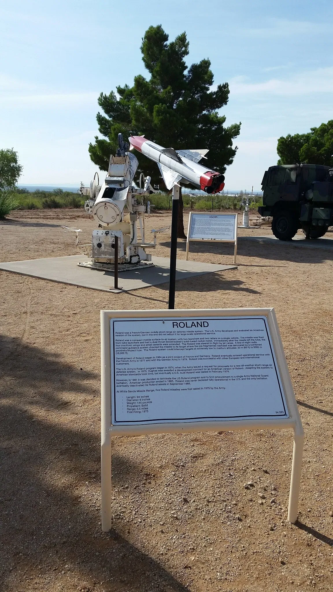 White Sands Missile Range Museum