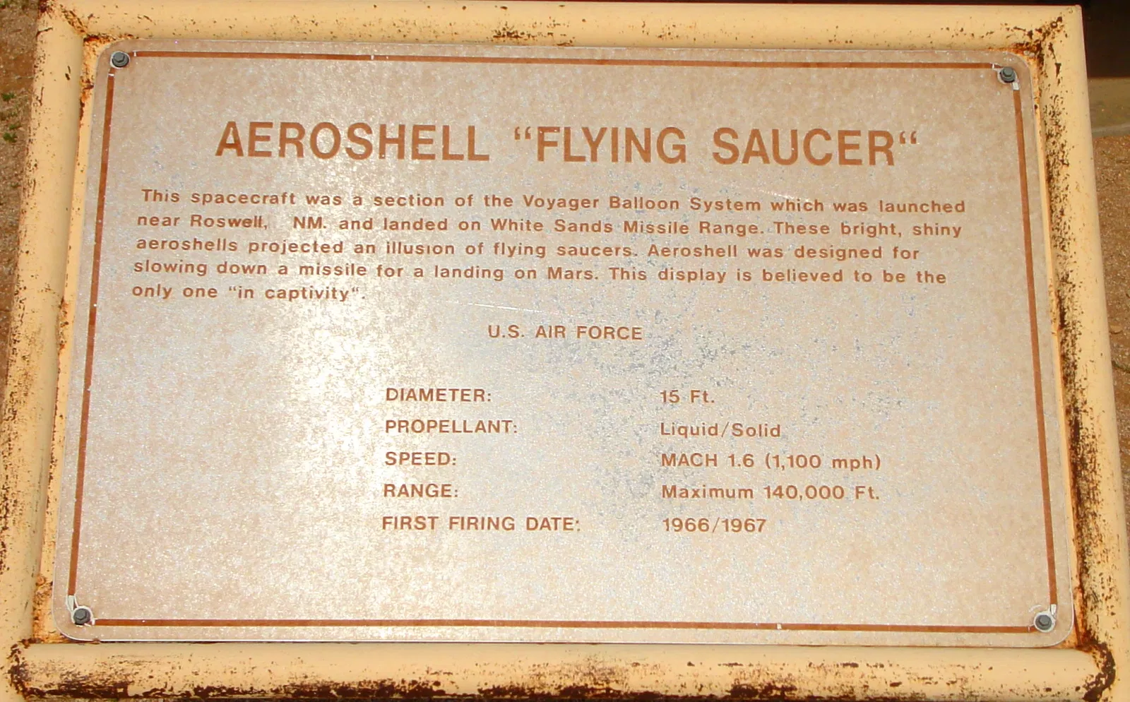 White Sands Missile Range Museum