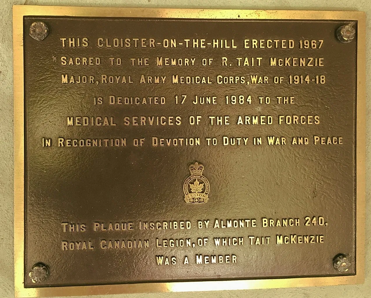 The R. Tait Mckenzie Memorial Museum