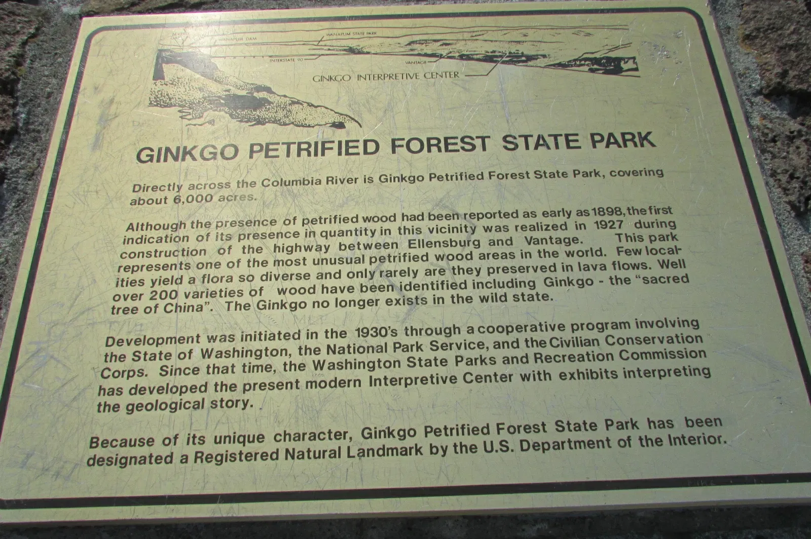 Ginkgo Petrified Forest Interpretive Center