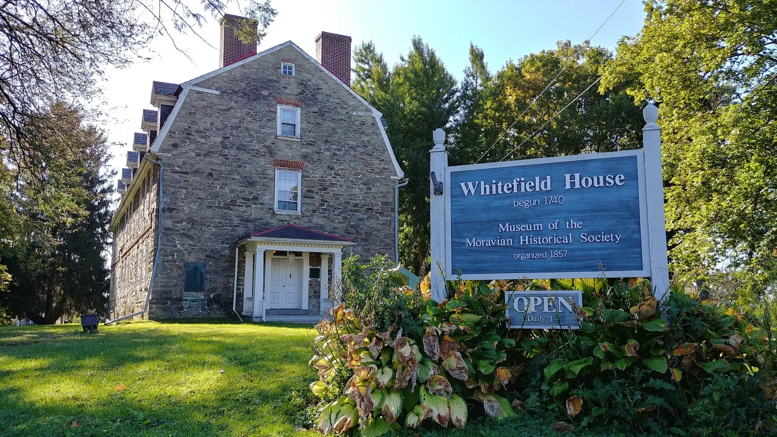 The Moravian Historical Society - Whitefield House Museum