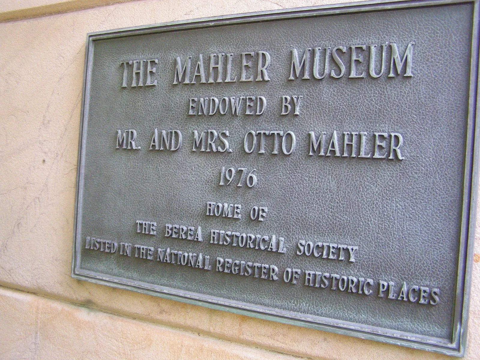 Mahler Museum & History Center - Berea Historical Society