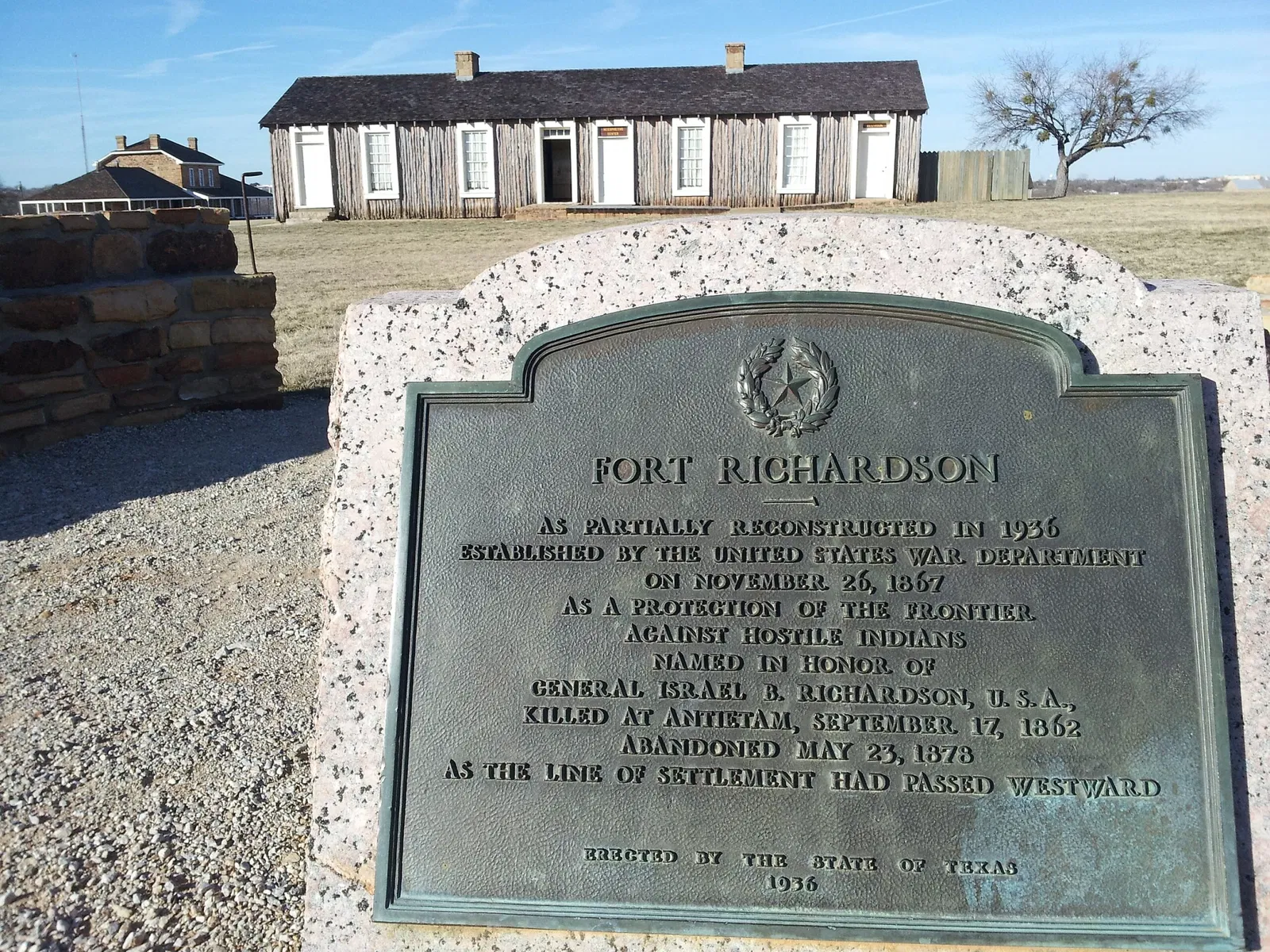 Fort Richardson State Park, Historic Site & Lost Creek Reservoir State Trailway