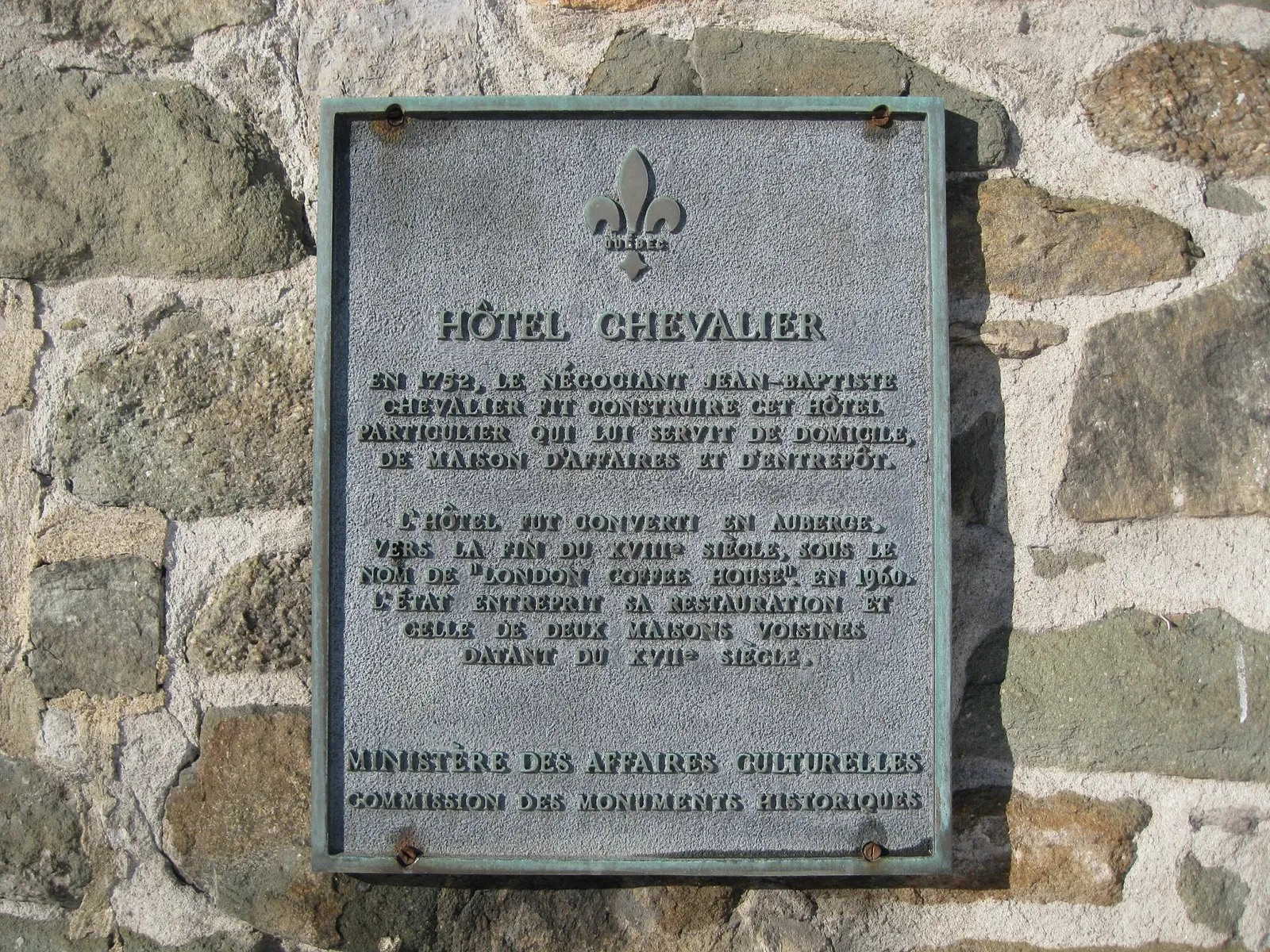 La Maison Chevalier