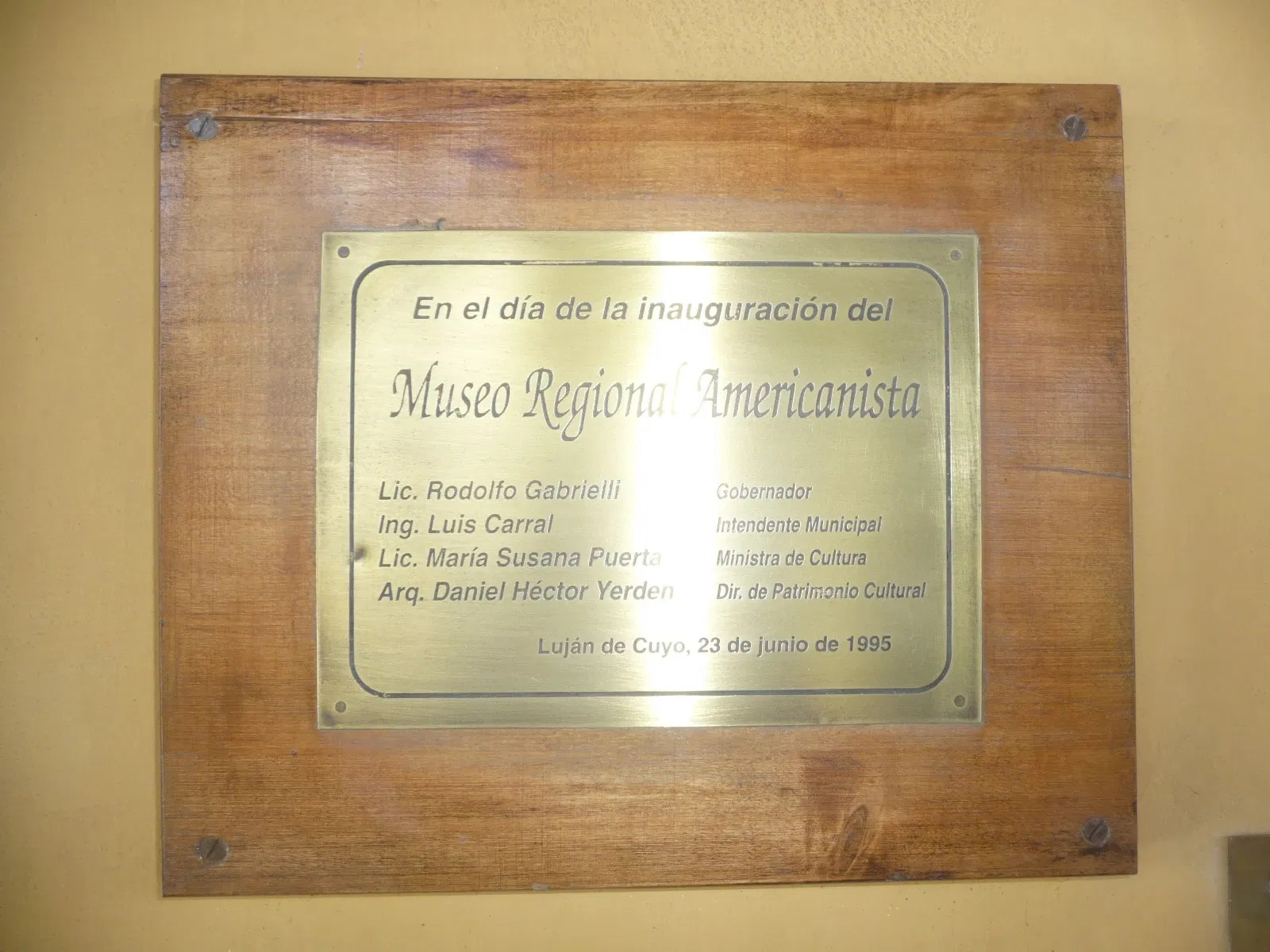 Regional museum and Americanista