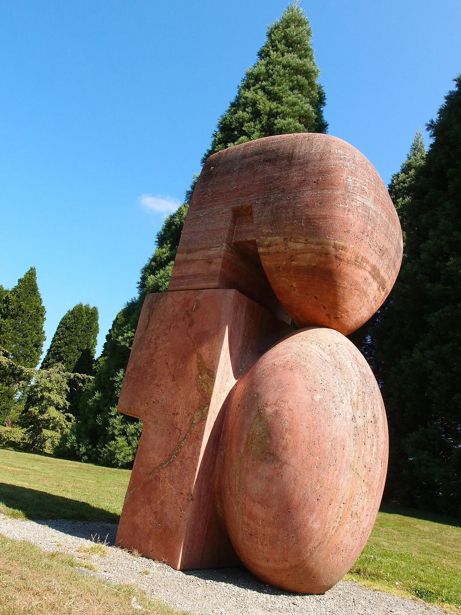 Beelden in de VanDusen Botanical Garden