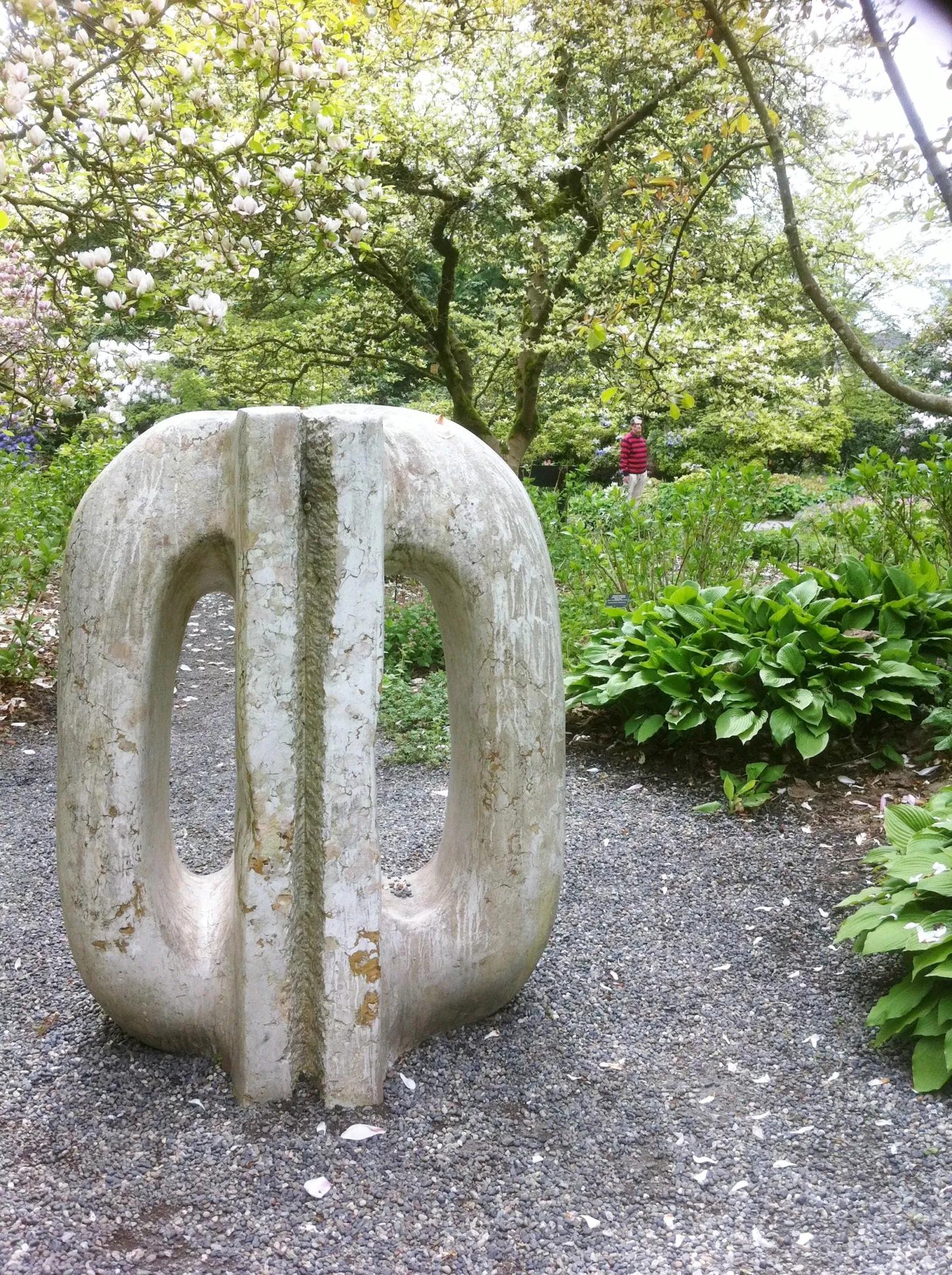 Beelden in de VanDusen Botanical Garden