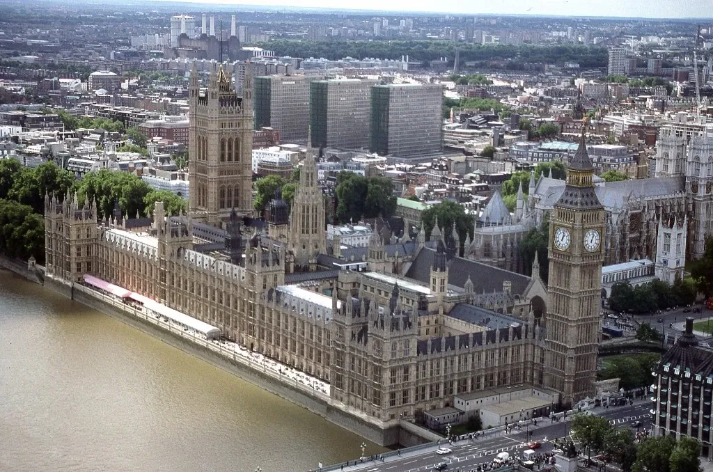 The Palace of Westminster - Houses of Parliament