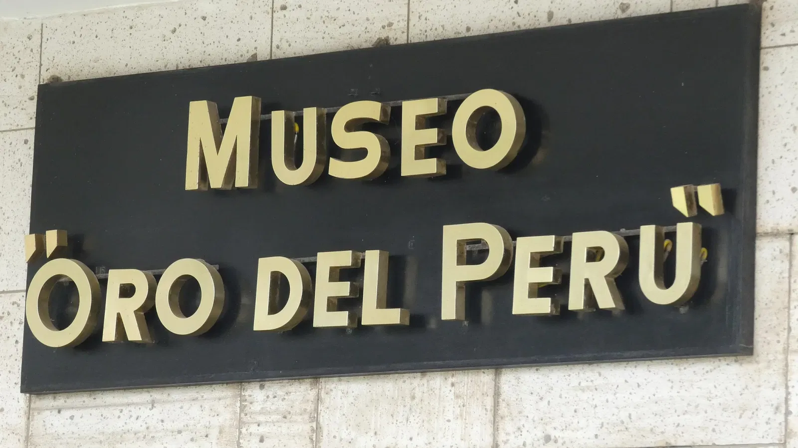 Gold Museum of Peru