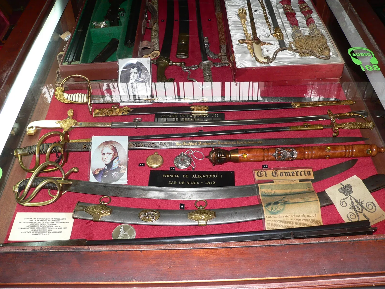 Musée de l'or du Pérou et des armes du monde