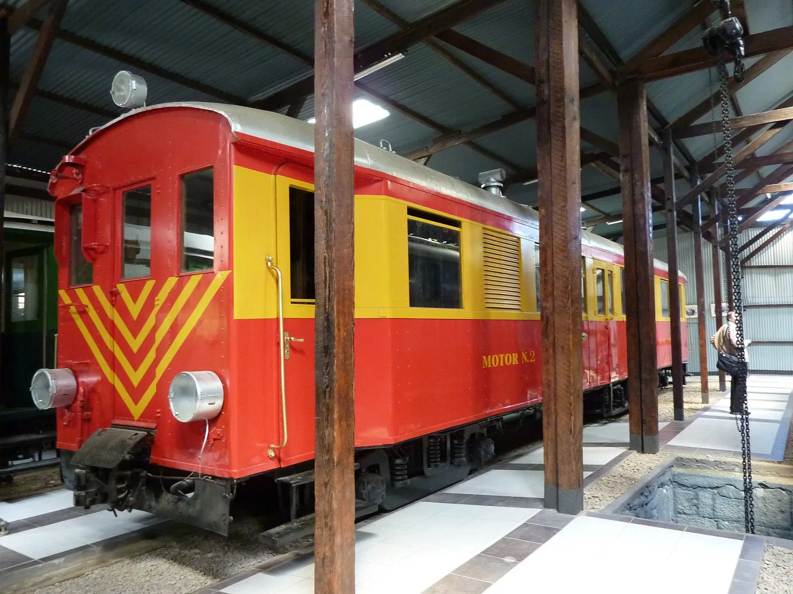 Eisenbahnmuseum Machacamarca