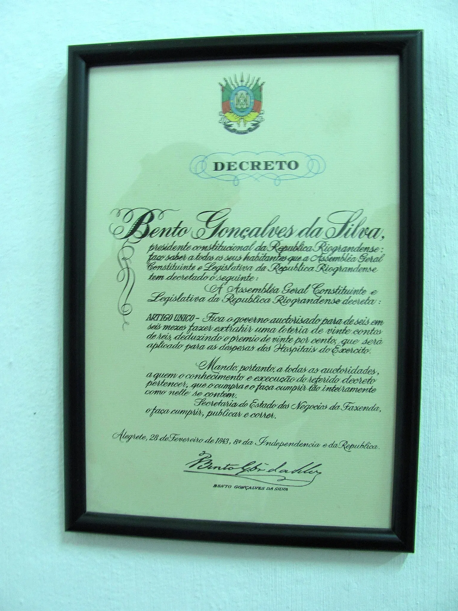 Parque Histórico General Bento Gonçalves