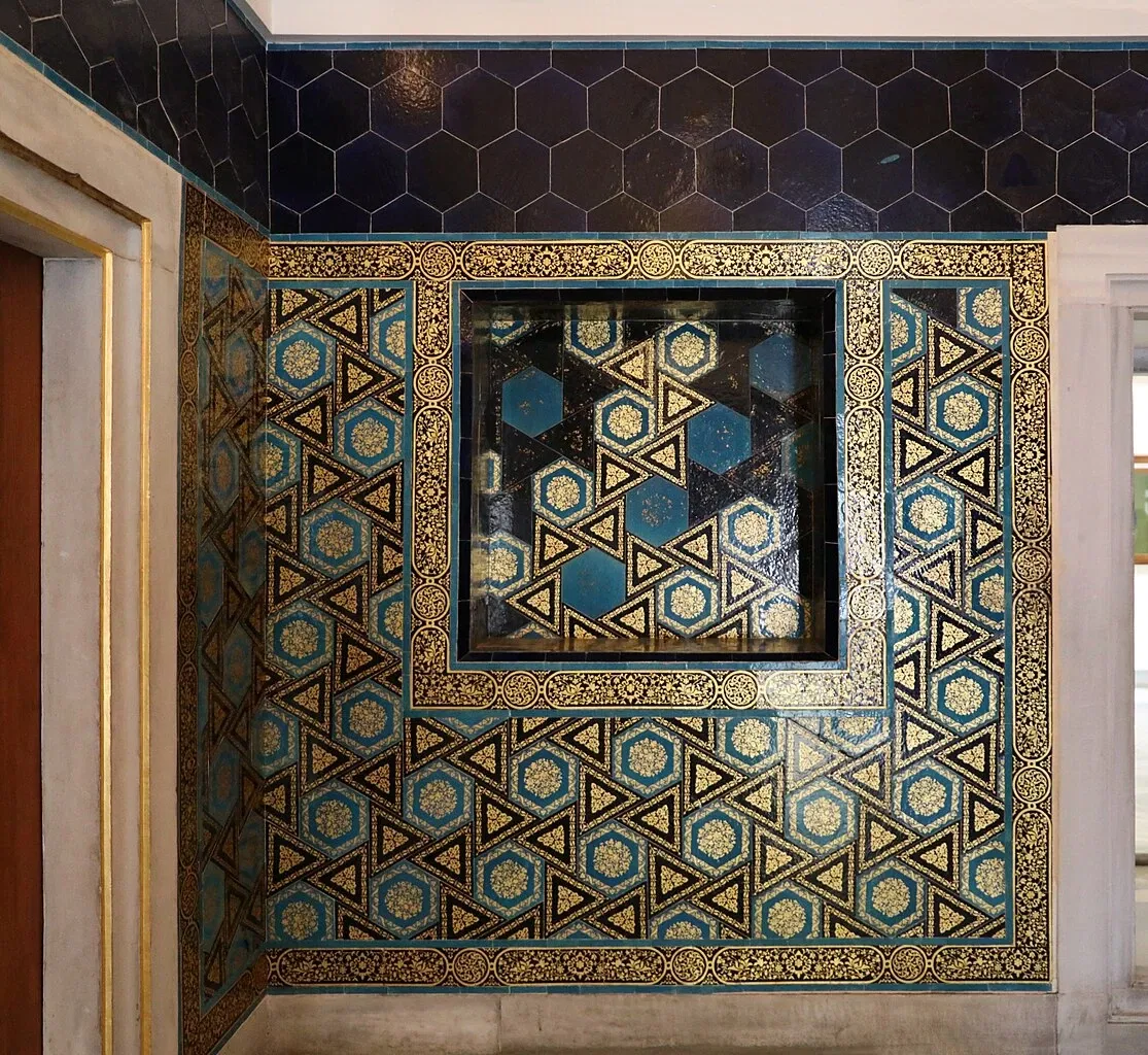 Chiosco piastrellato