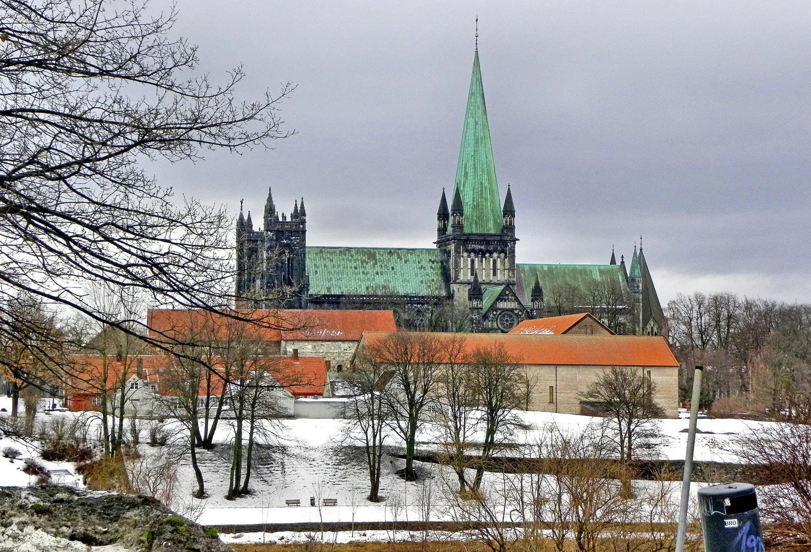 Palacio arzobispal de Trondheim
