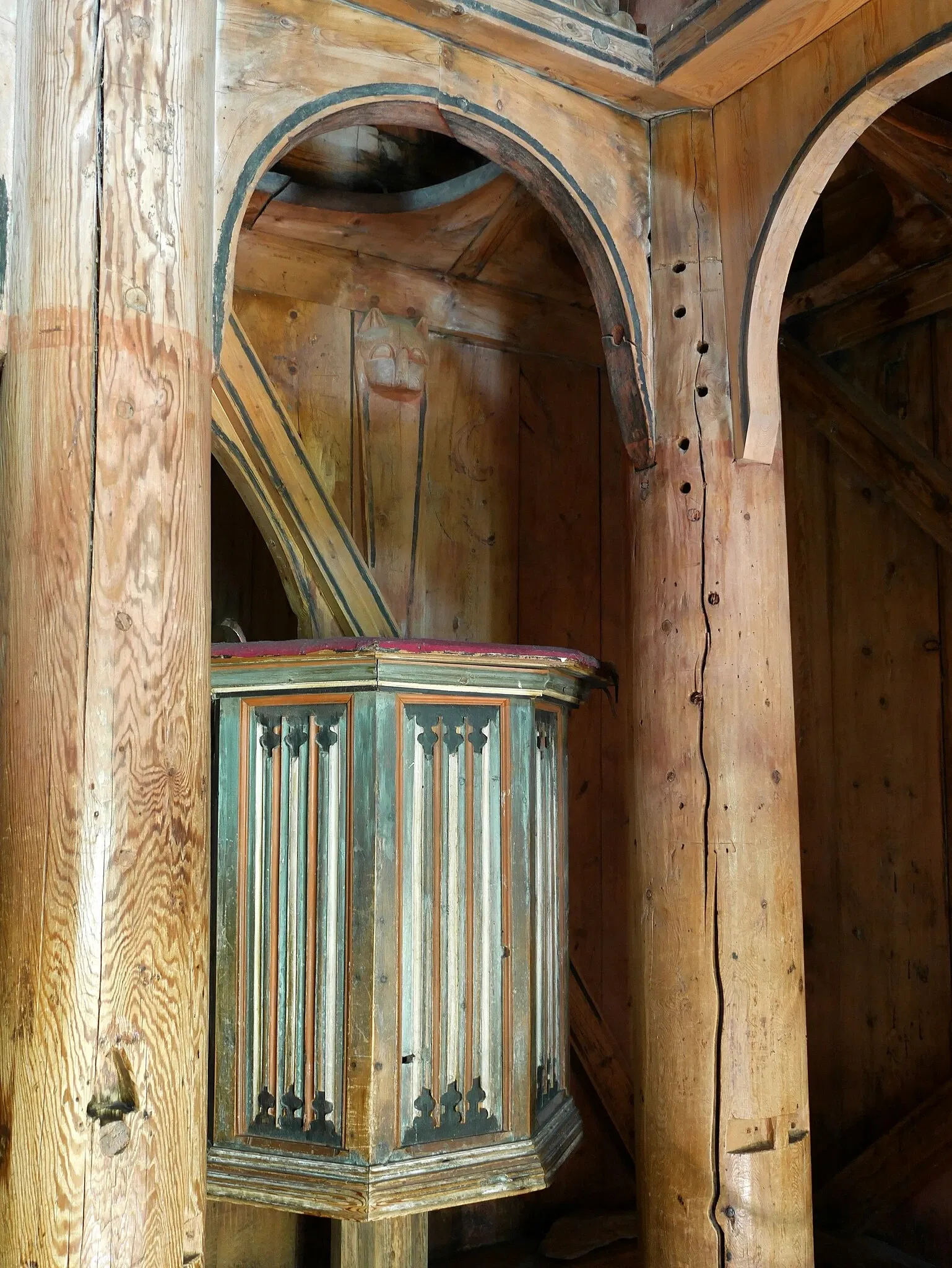 Iglesia de madera de Borgund