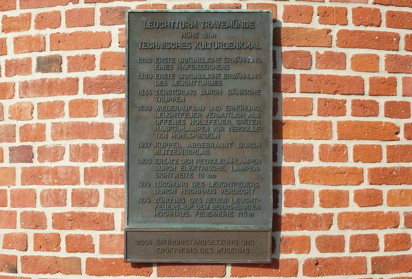 Alter Leuchtturm Travemünde