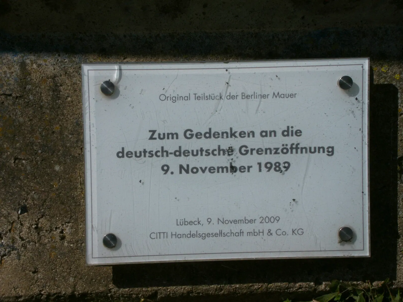 Grenzdokumentations-Stätte Lübeck-Schlutup