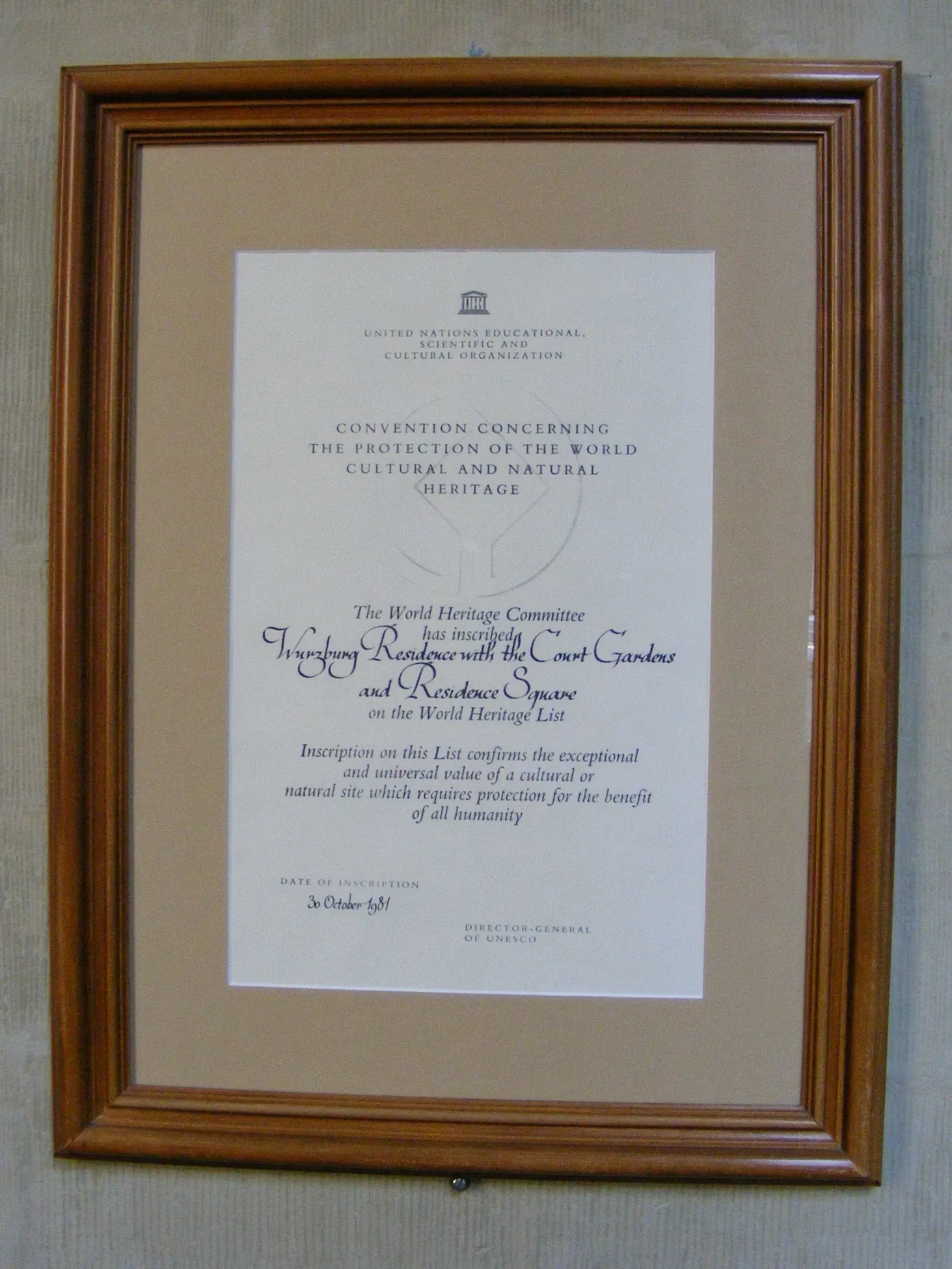 Résidence de Wurtzbourg