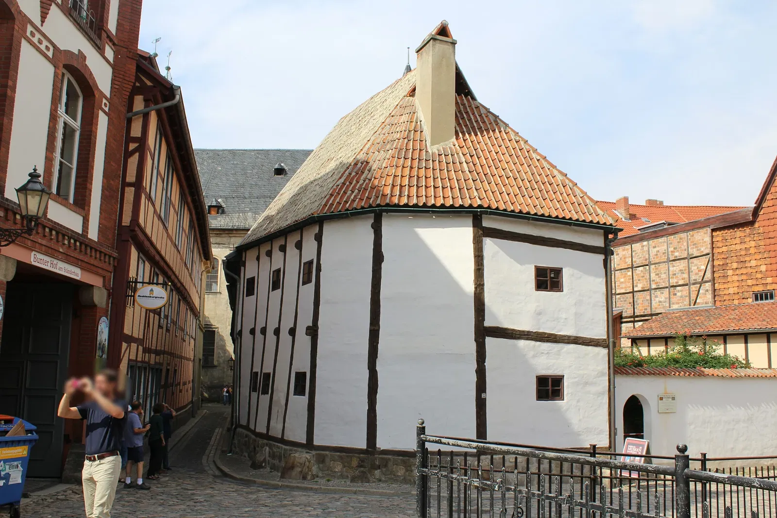 Half-timbered museum in a frame building