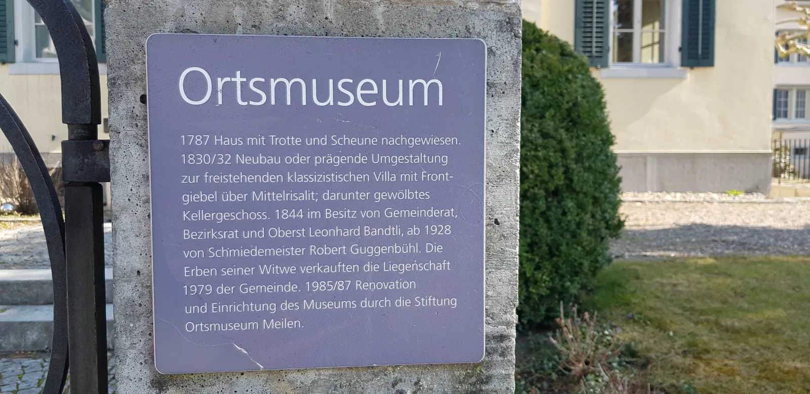 Ortsmuseum Meilen