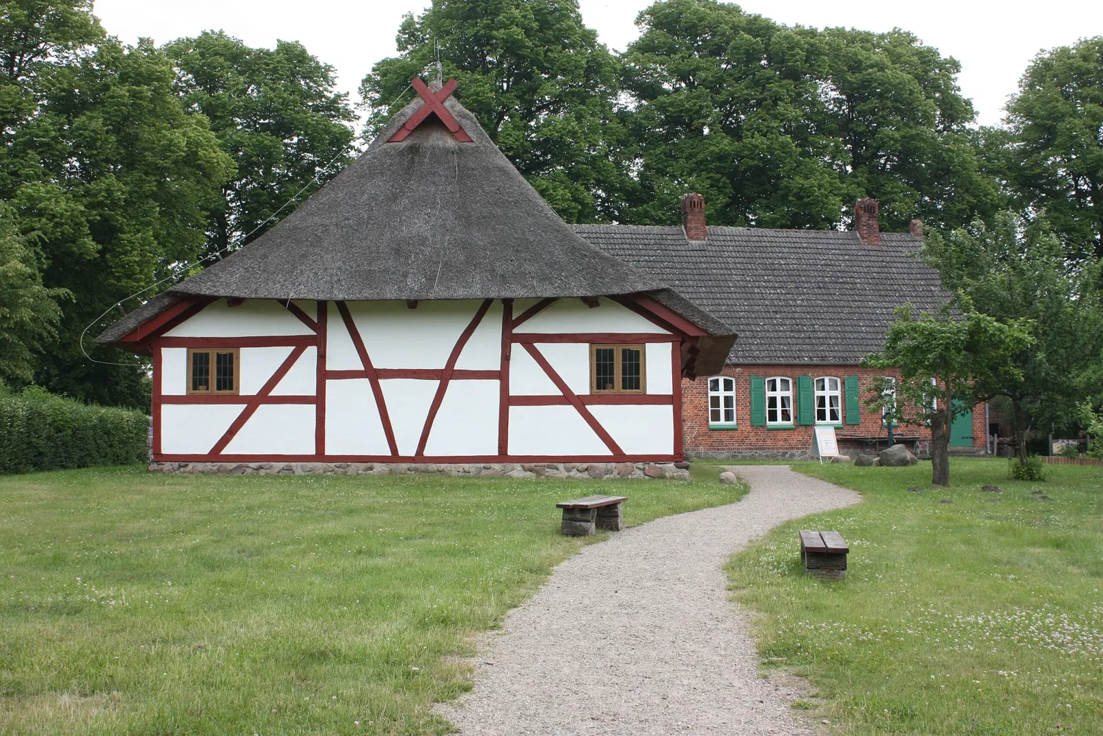 Open Air Museum of Ethnography Schwerin Mueß