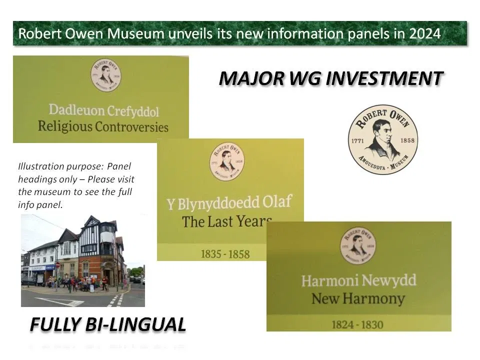 New fully bi-lingual information panels