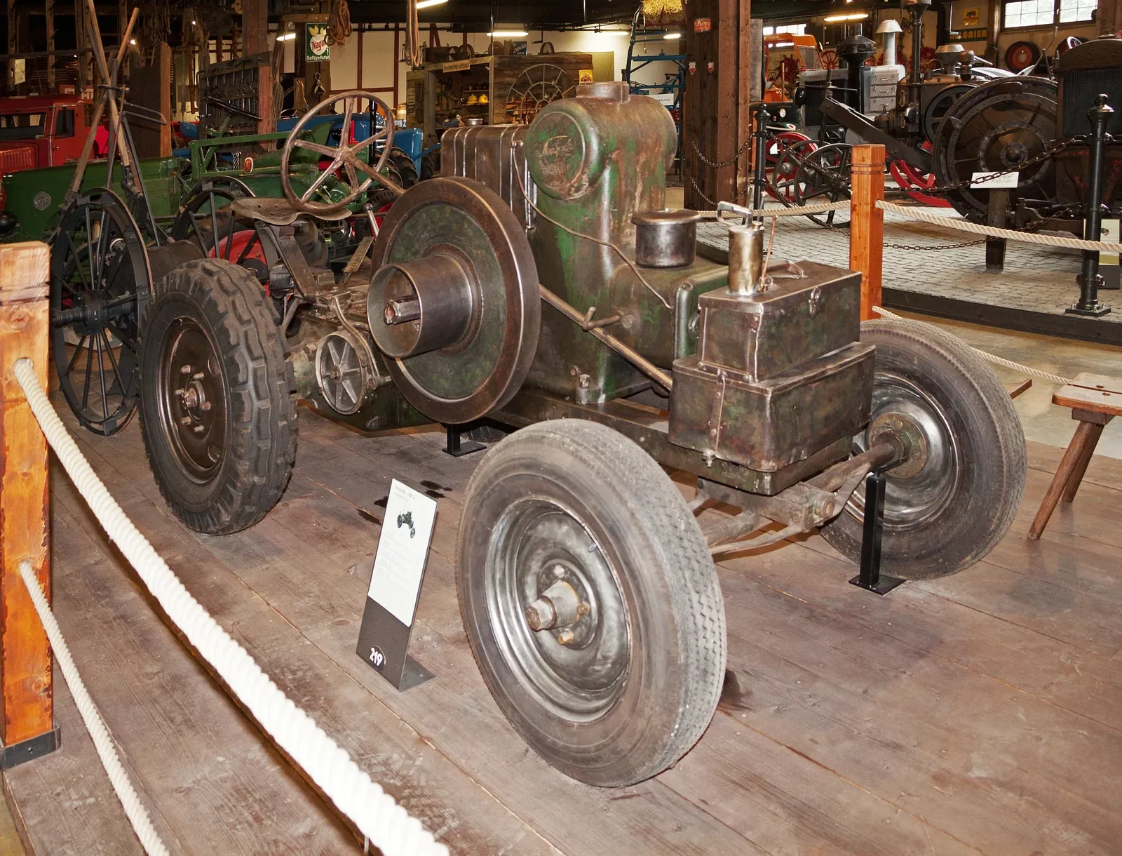Museo de tractores del lago de Constanza