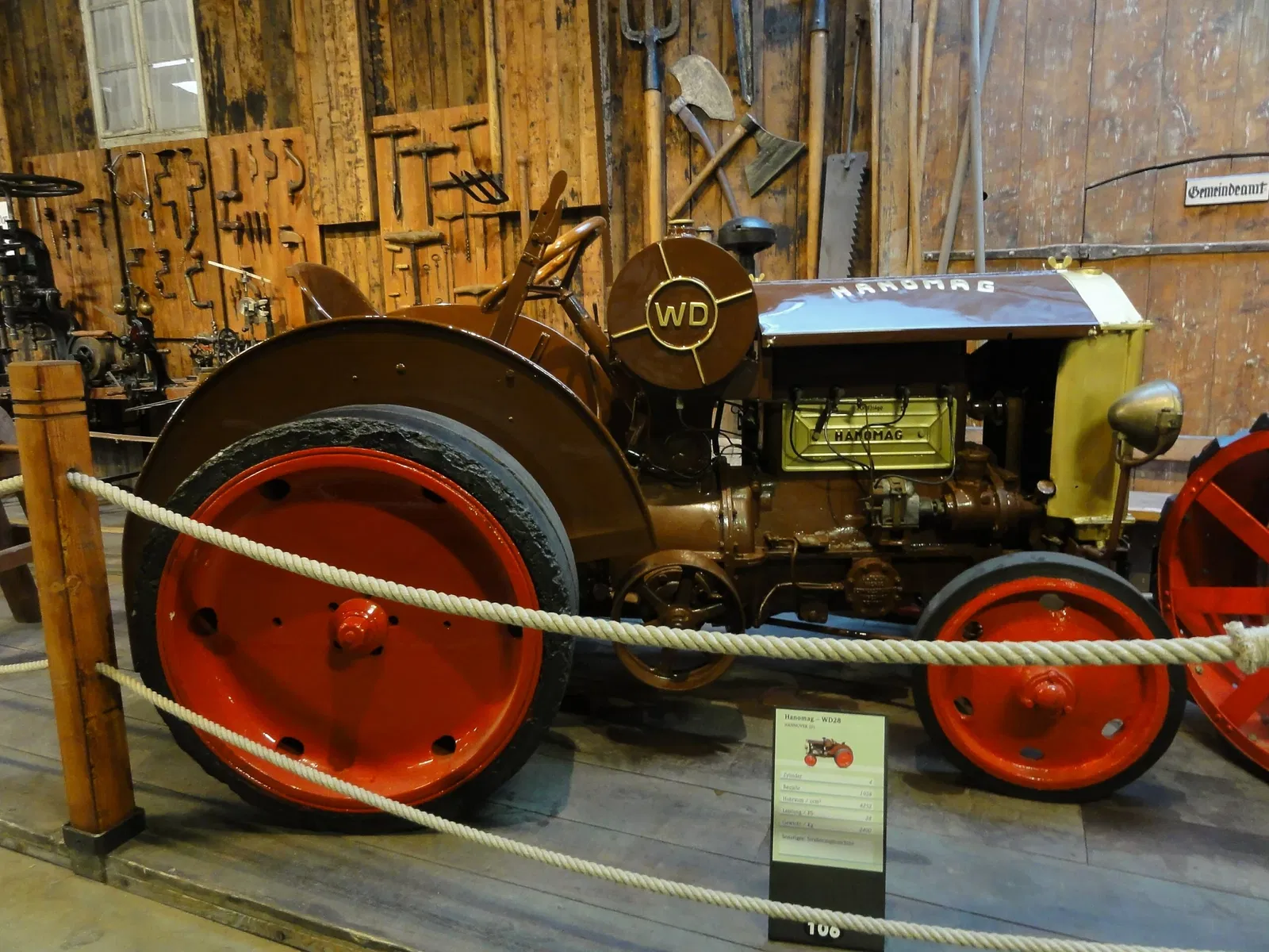 Museo de tractores del lago de Constanza