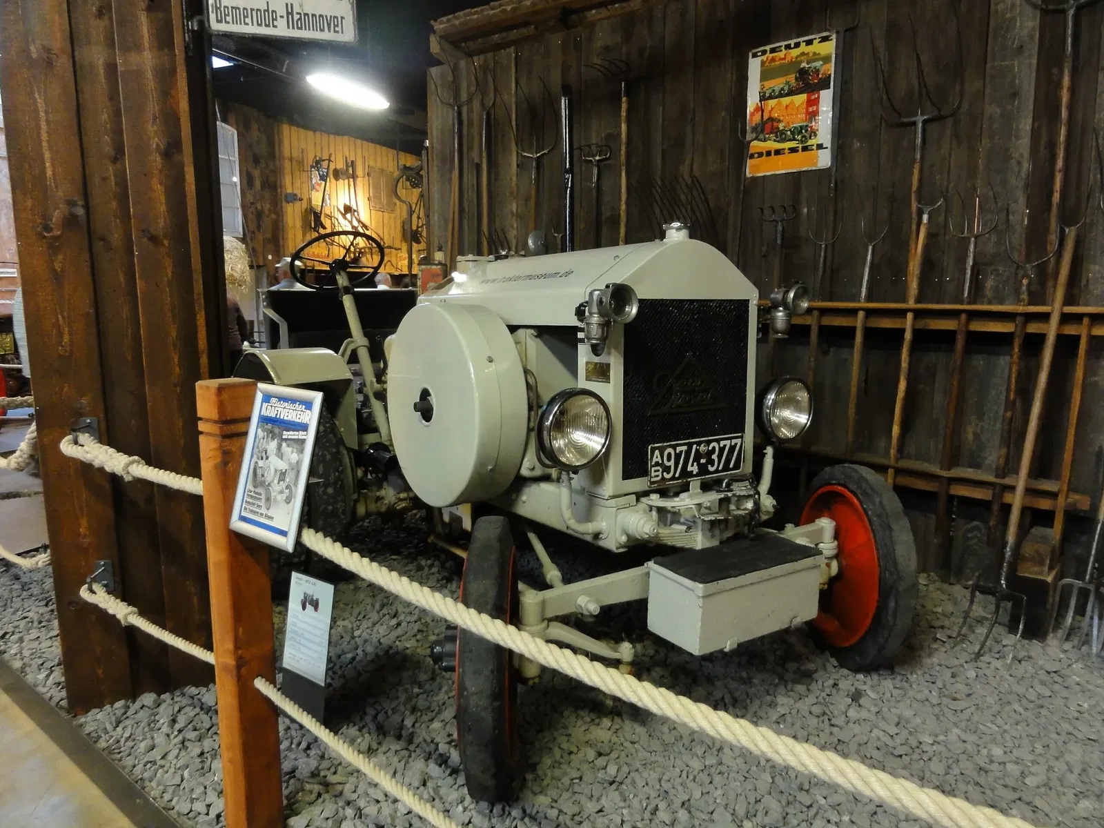 Museo de tractores del lago de Constanza