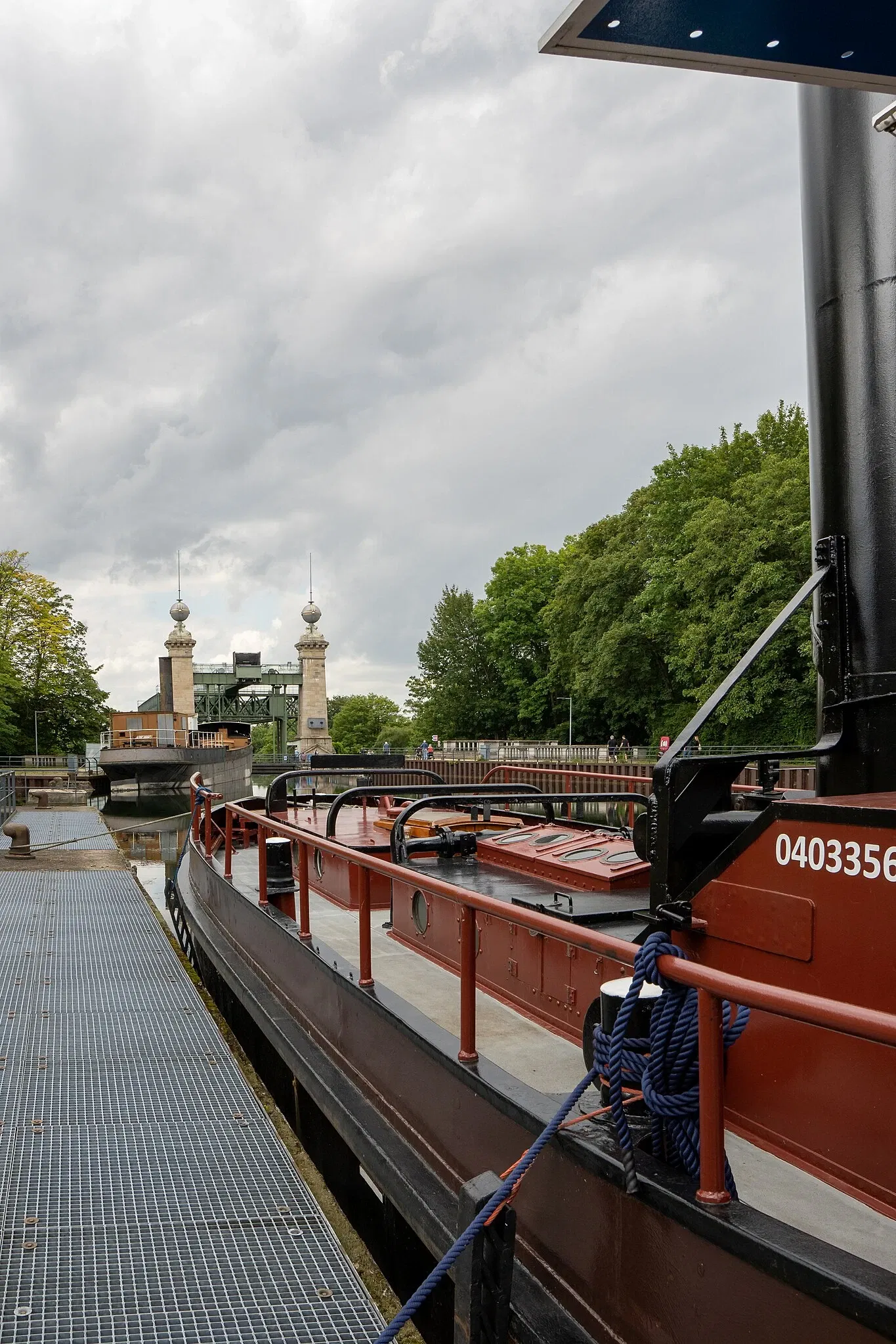Henrichenburg boat lift