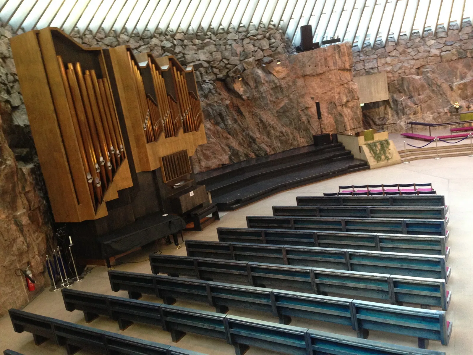 Église Temppeliaukio d'Helsinki