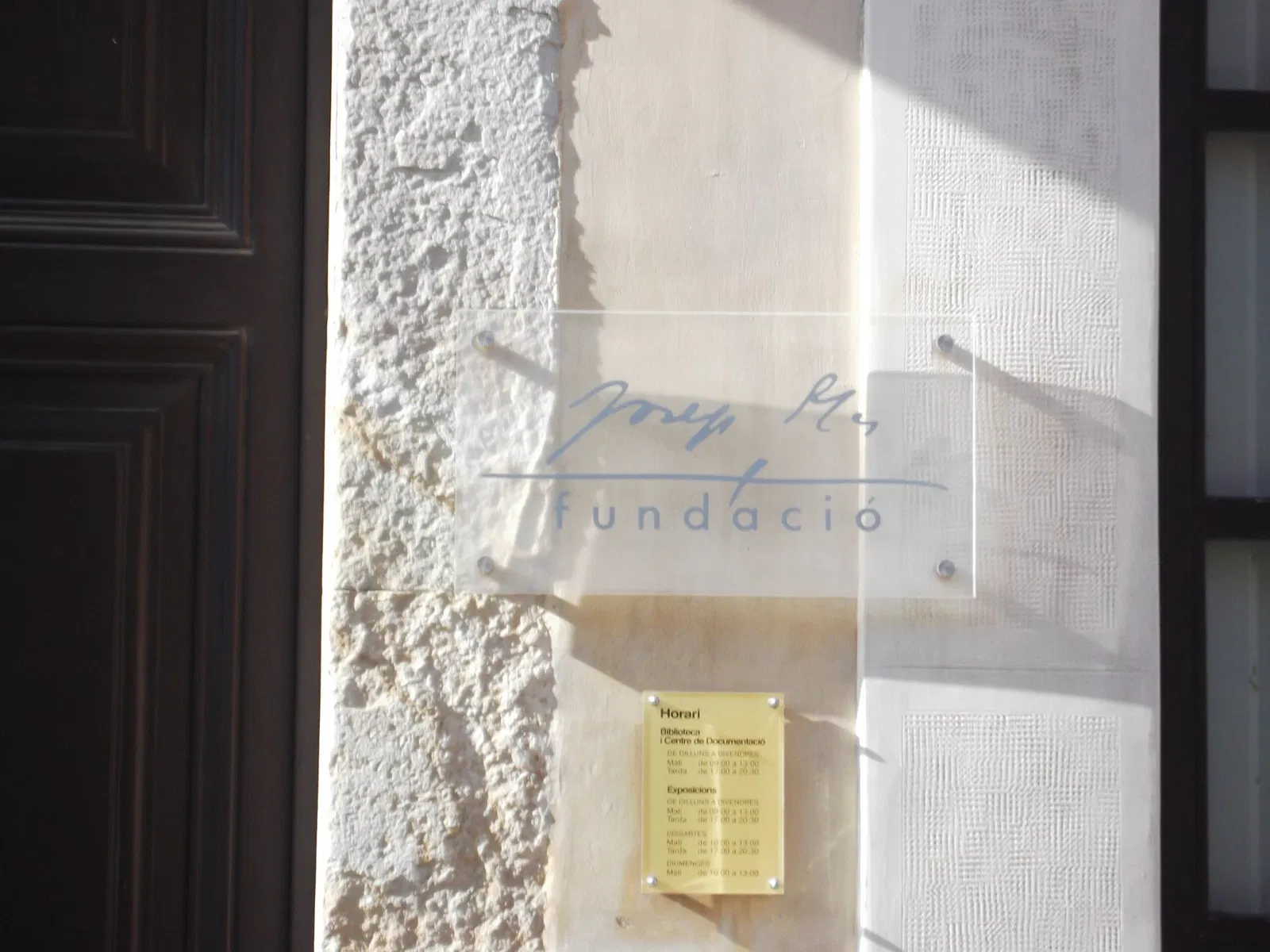 The Josep Pla Foundation