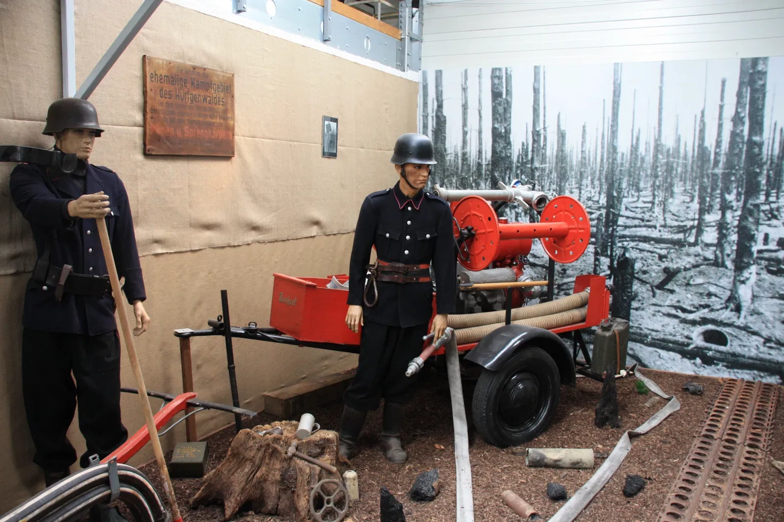 Museum Huertgen Forest 1944 and in Peacetime