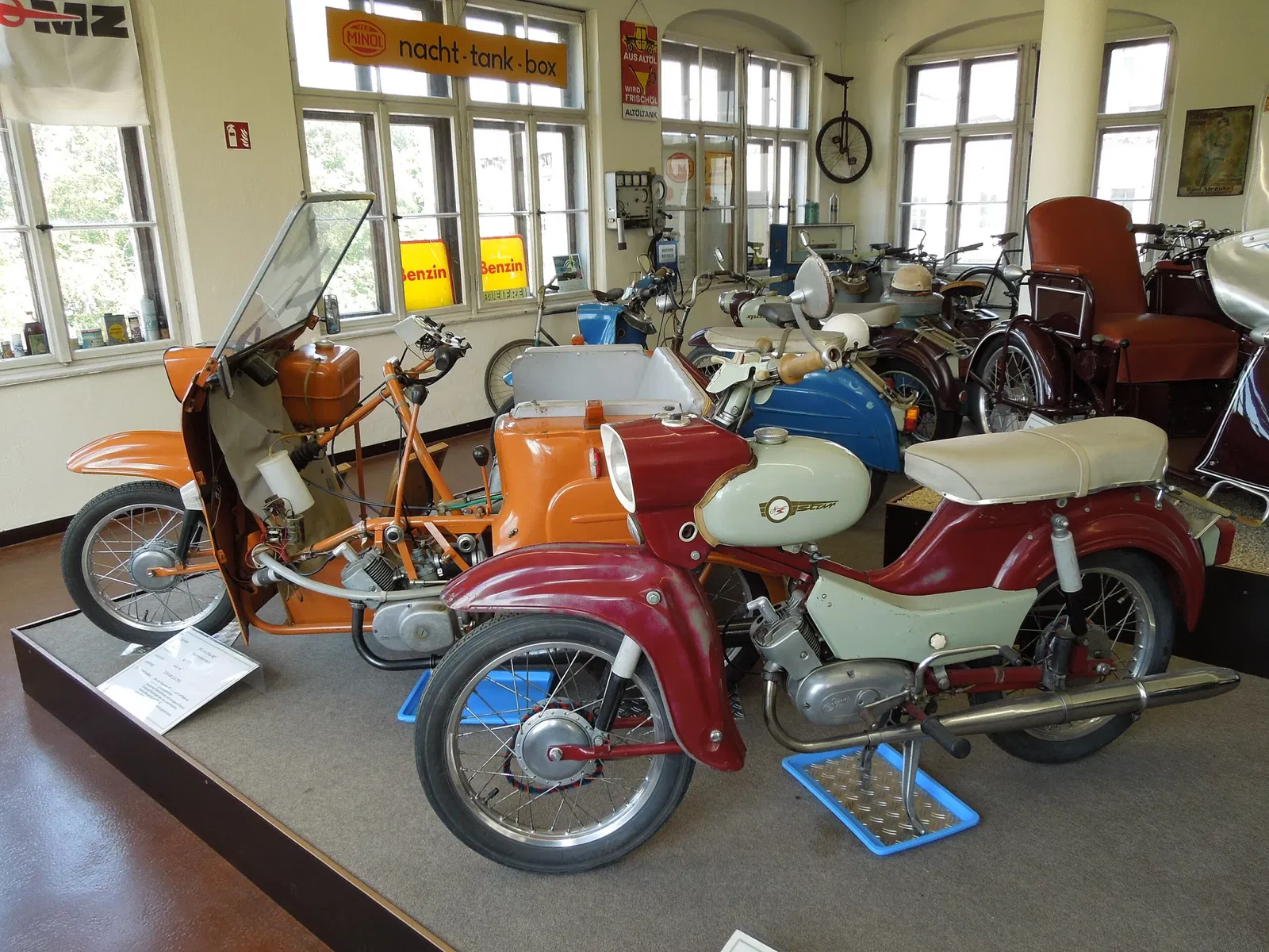 Motorrad-Veteranen und Techniek-Museum