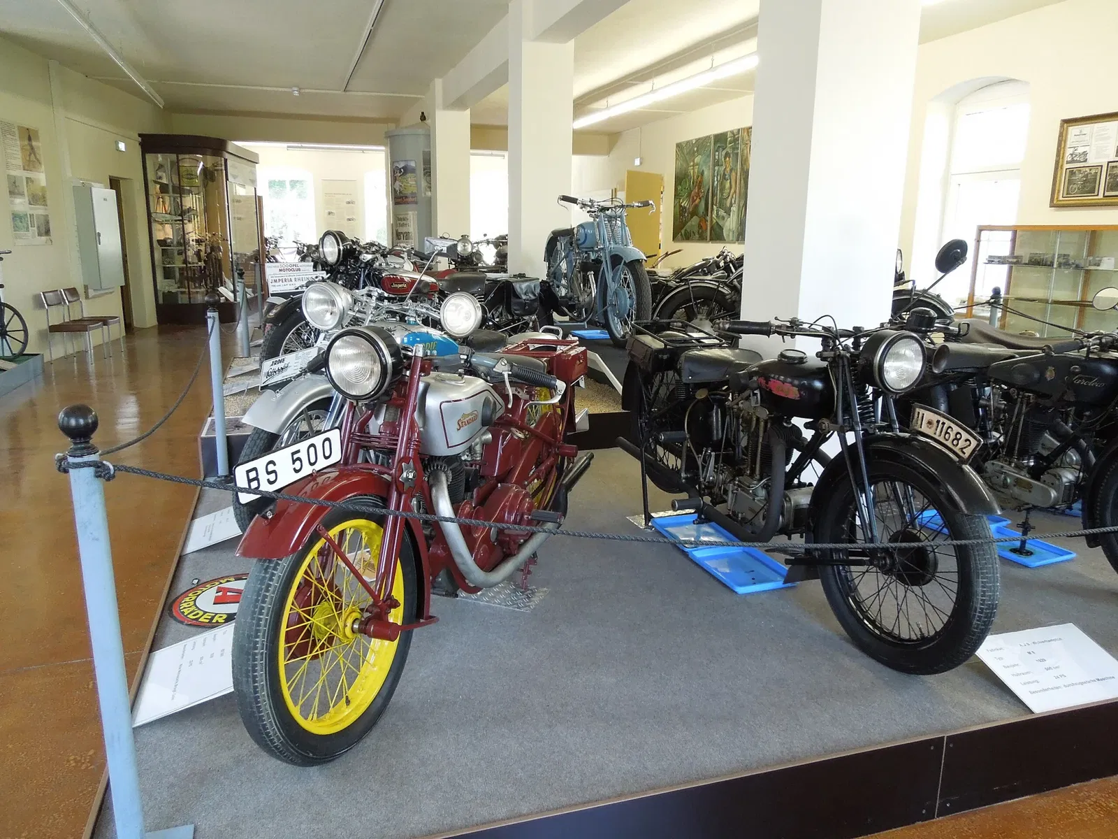Motorrad-Veteranen und Techniek-Museum